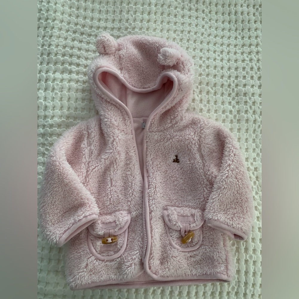 Girls Baby Gap Fleece jacket size 6-12 months